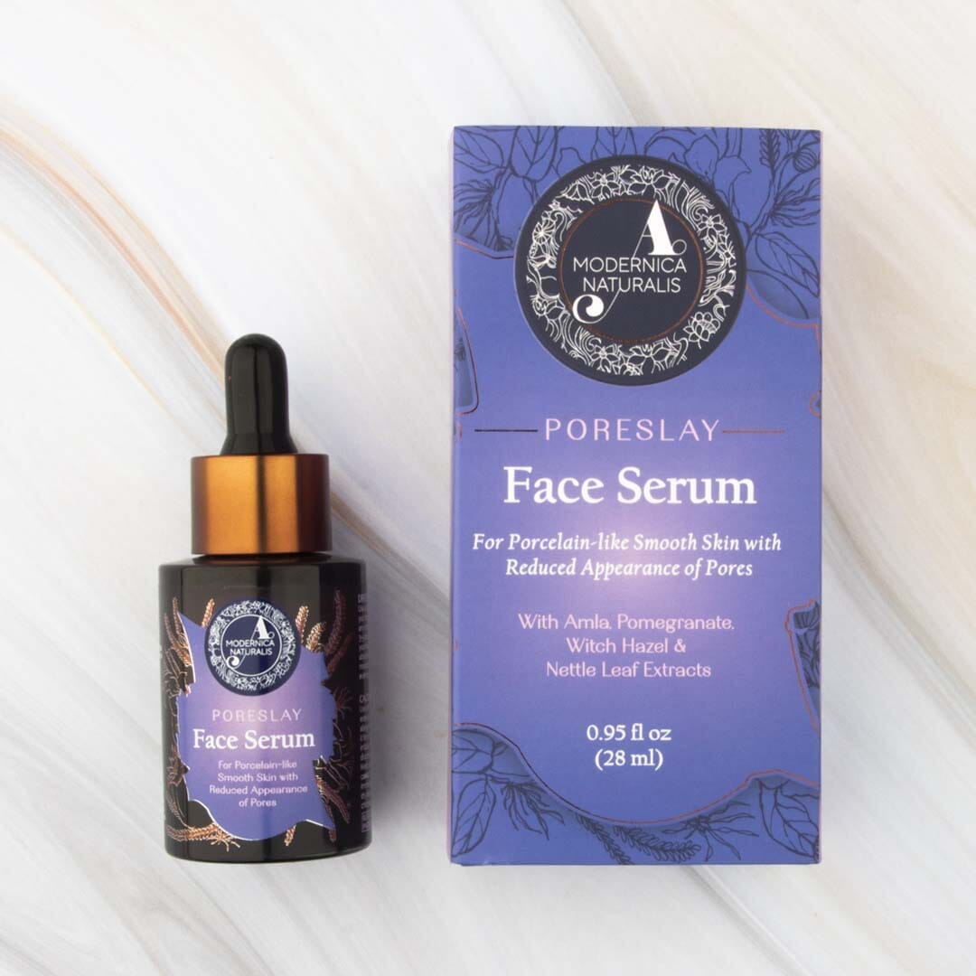 Poreslay Face Serum لتقليل ظهور المسام المتضخمة - عبوة من 2 سيروم للوجه A Modernica Naturalis