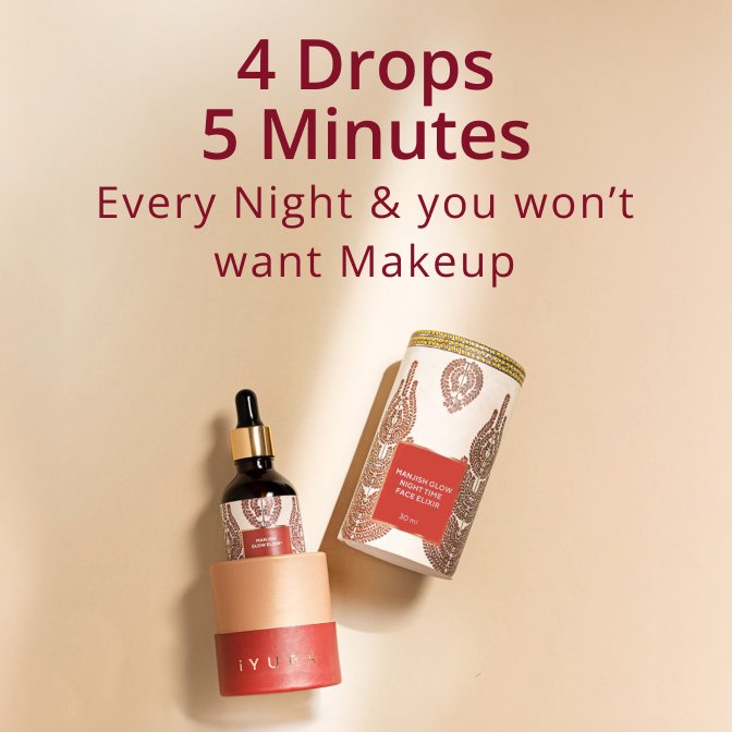 Manjish Glow Elixir – For Uneven Skin Tone & Overnight Glow Boost