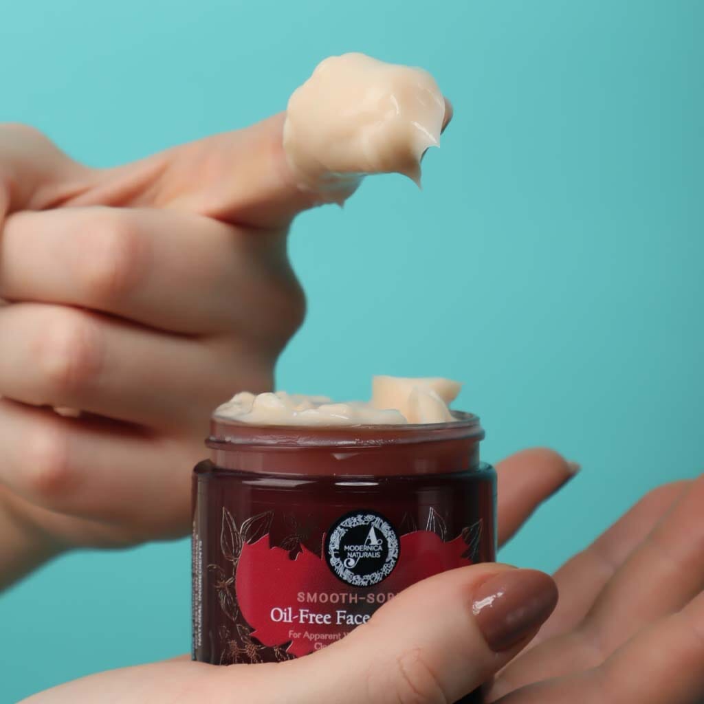 סמוד-סורבה | קרם ג'ל פנים ללא שמן | לאפקט מילוי קמטים, בהירות, חלקות ולחות - חבילה של 2 קרם גוף וקרם לחות A Modernica Naturalis