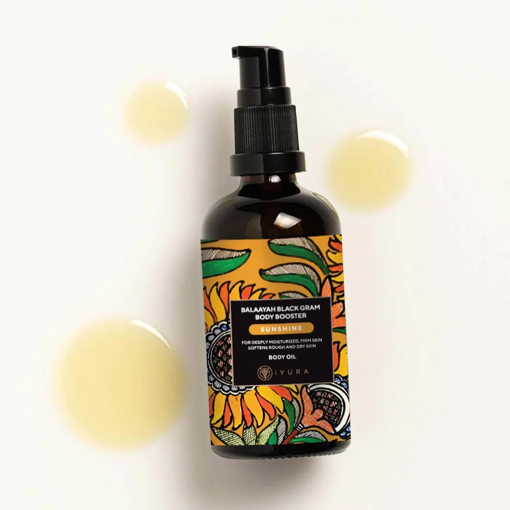 Balaayah Black Gram Body Booster - زيت الجسم Sunshine Blend  iYURA 