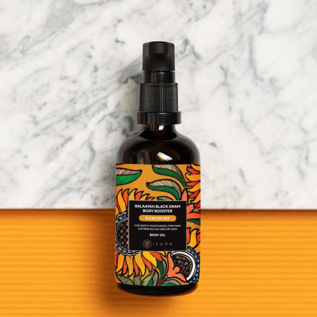 Balaayah Black Gram Body Booster - زيت الجسم Sunshine Blend  iYURA 