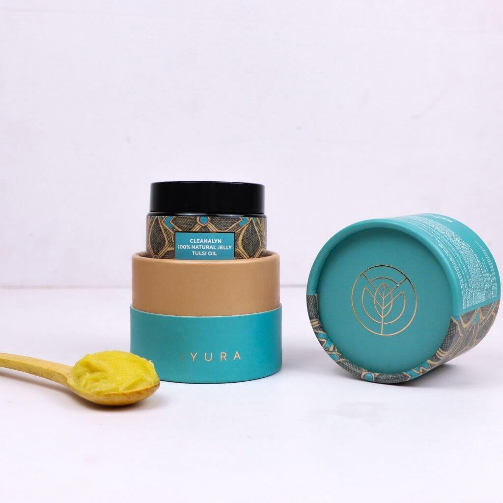 Cleanalyn Natural Jelly: Tulsi Cleanalyn Natural Jelly: Tulsi - عبوة من 2 زيت للوجه iYURA - 2 زيت للوجه iYURA 