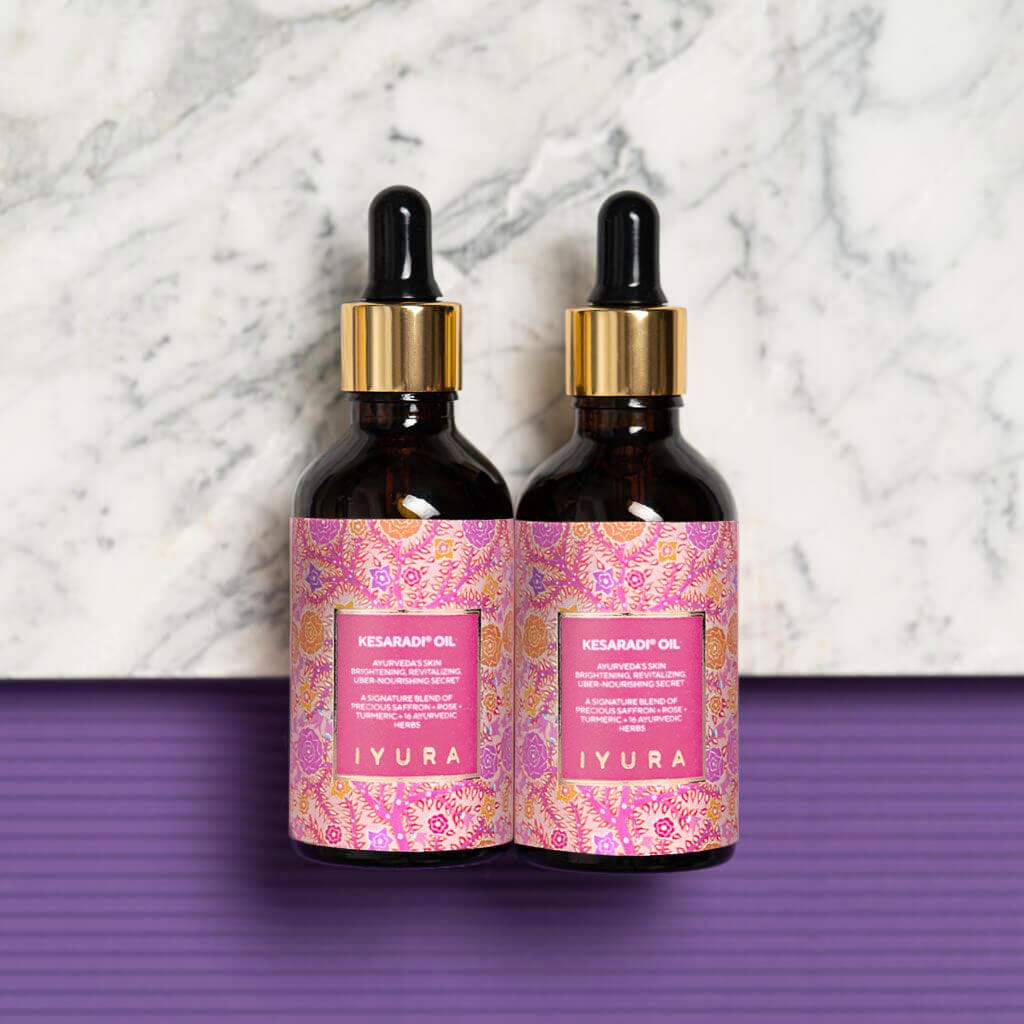 Kesaradi Oil - عبوة 2 زيت للوجه iYURA - 2 زيت للوجه iYURA 