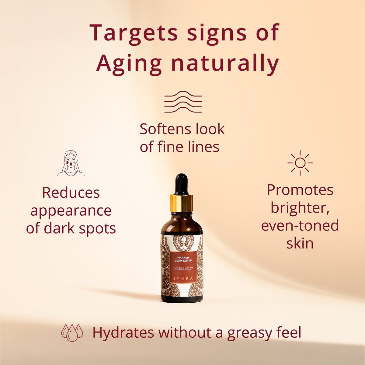 Manjish Glow Elixir – For Uneven Skin Tone &amp; Overnight Glow Boost 