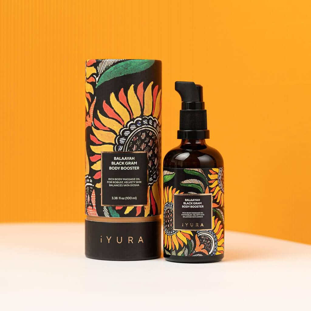 Balaayah Black Gram Body Booster שמן גוף iYURA 