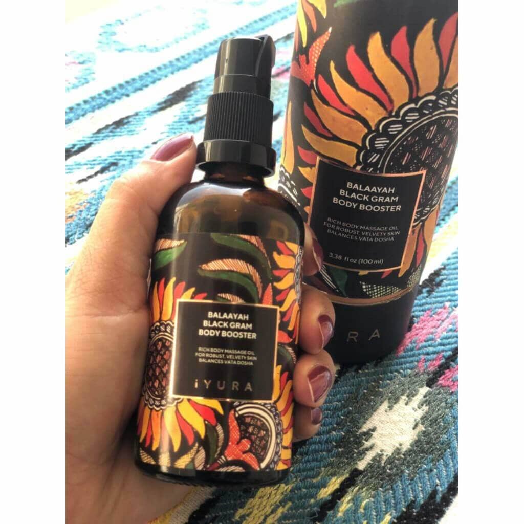 Balaayah Black Gram Body Booster שמן גוף iYURA 