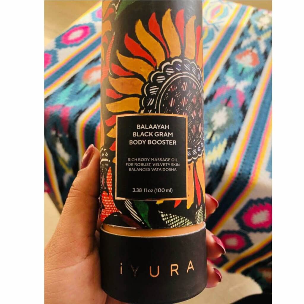 Balaayah Black Gram Body Booster שמן גוף iYURA 