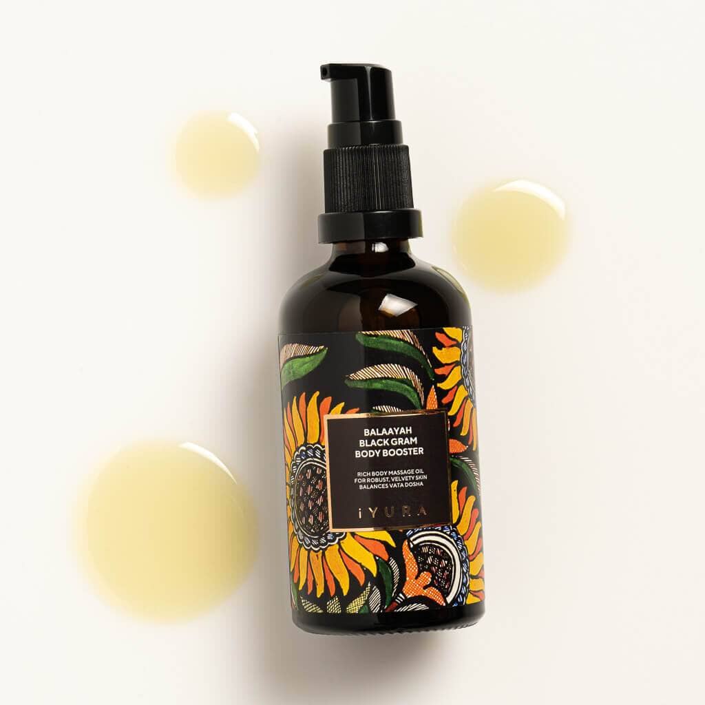Balaayah Black Gram Body Booster שמן גוף iYURA 