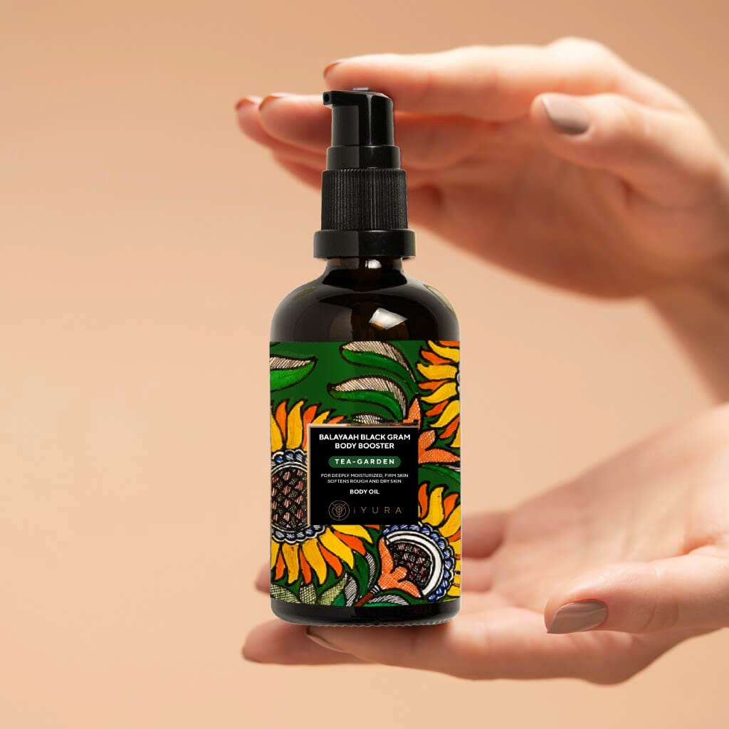 Balaayah Black Gram Body Booster שמן גוף בתערובת גן התה iYURA 