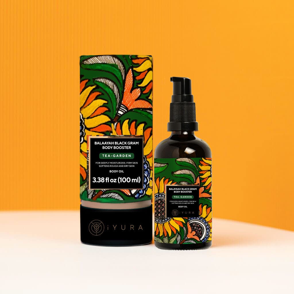 Balaayah Black Gram Body Booster שמן גוף בתערובת גן התה iYURA 
