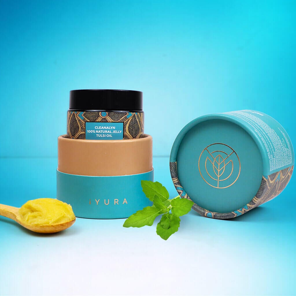 iYURA Cleanalyn Natural Jelly: Tulsi לעור יבש במיוחד
