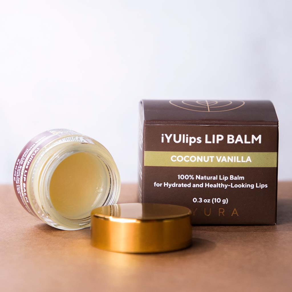 iYulips: Coconut Vanilla Lip Balm שְׂפָתוֹן נֶגֶד יוֹבֶש iYURA 