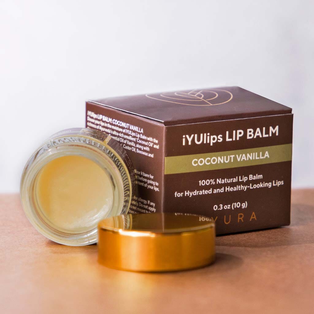 iYulips: Coconut Vanilla Lip Balm שְׂפָתוֹן נֶגֶד יוֹבֶש iYURA 