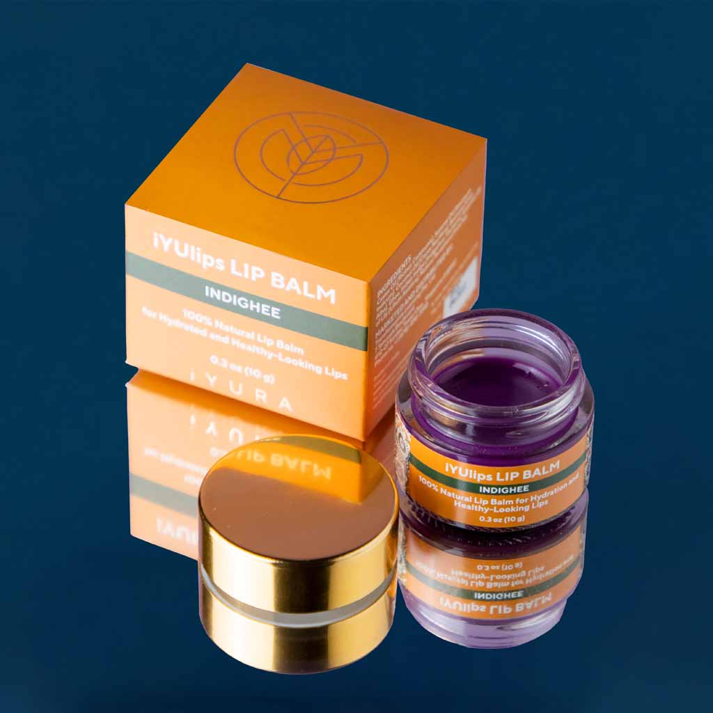 iYulips: Indi-Ghee Lip Balm שְׂפָתוֹן נֶגֶד יוֹבֶש iYURA 