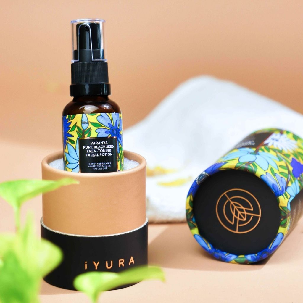 Varanya Pure Black Seed Even - Toning Facial Potion שמן פנים iYURA 